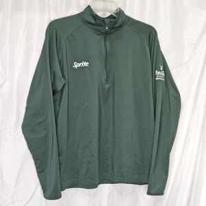 Green Sprite Quarter-Zip Pullover